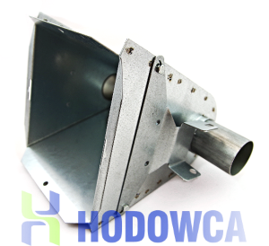 Boot / Yoke to the longitudinal line - pass-through 