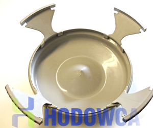 A turkey rearing bowl with adapters (feeder pan - max C)