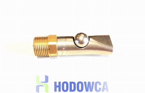 Smoczek 3/8" z kulką