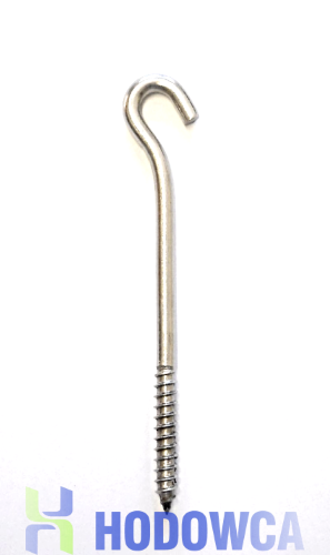 Hak 160mm nierdzewny