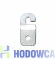  Hak ukośny z uchem do podwieszenia bloczka