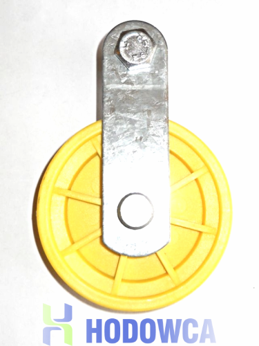 Bloczek 85mm PVC żółty